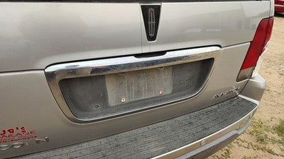 2003 Lincoln Aviator License Plate Trim Surround Panel Oem Tail Trunk Finish