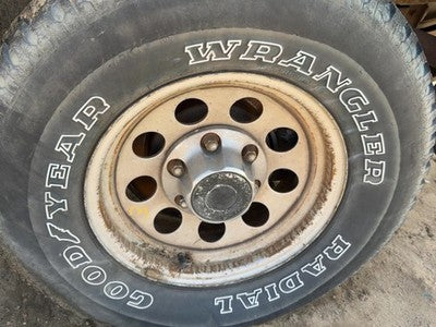 1993-1997 Isuzu Rodeo 15" Steel Wheel Oem Factory Rim
