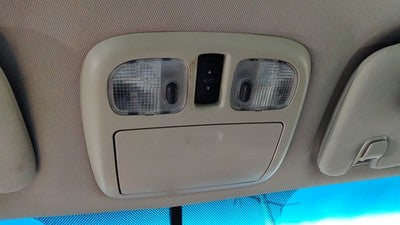 10-12 Ford Fusion Center Overhead Console Dome Light Map Lamp Cubby Charcoal Dw
