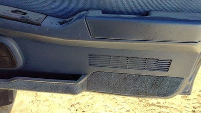 95 Nissan Pathfinder Passenger Right Front Inside Door Trim Panel Only Oem Blue