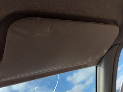 1991 Isuzu Pup Passenger Right Sun Visor Oem Gray