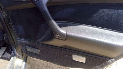 91 Mitsubishi Galant Vr-4 Passenger Right Rear Inside Door Trim Panel Back Black
