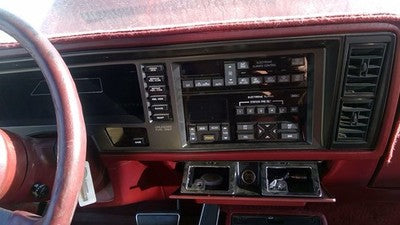 1986-1989 Olds Toronado Trofeo Trim Bezel Around Spedometer Dash Surround Panel