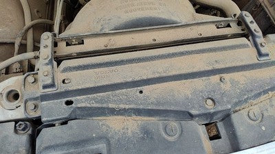 1990-1992 Volvo 740 Top Plastic Cover Above Radiator Support Oem Upper Shield