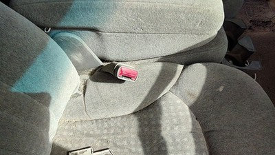 1999 S10 Blazer Driver Left Front Seat Belt Buckle Receiver Oem Gray 92H