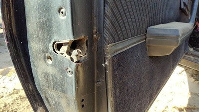 1989 Chevy Camaro Driver Left Front Door Latch With Rods/cables Oem