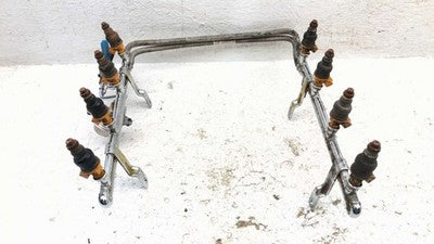 1985-2003 Ford F150 Complete Fuel Rail With Injectors Set Loaded Oem 4.6L