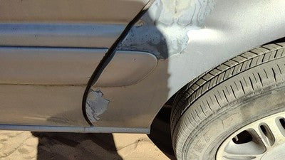 2000 Chevy Venture Driver Left Rear Moulding On Quarter Panel Oem Silver 17U