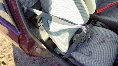 1997 Ford Aspire Passenger Right Front Seat Belt Retractor Oem Shoulder Gray