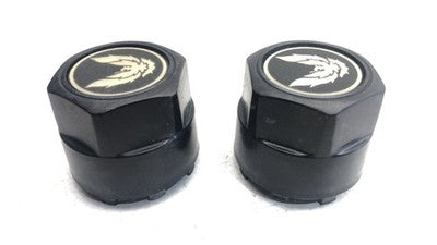 83-84 Pontiac Firebird Pair Of Center Caps 3-1/4" Diameter 2-7/8" Tall Factory
