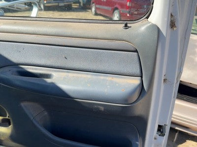 1992 Ford F250 Passenger Right Front Door Trim Panel With Switches Gray