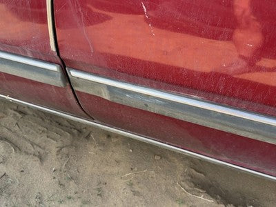 1988 Olds 88 Driver Left Rear Moulding From Door Oem Back Trim Strip