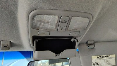 06-07 Hyundai Sonata Center Overhead Console Dome Light Map Lamp Cubby Fz Gray