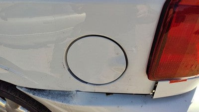 2002-2009 Gmc Envoy Fuel Tank Door With Hinge Gas Lid Oem Filler White 50U