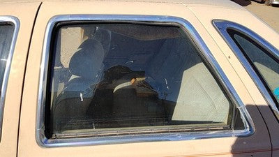 1984-1987 Ford Tempo Driver Left Rear Side Window Door Glass Oem Back