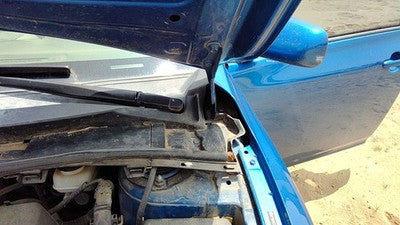 2009-2013 Toyota Corolla Driver Left Hood Hinge Assembly Oem Blue 8T7 5342002170