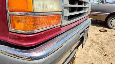 1991-94 Ford Explorer Maroon Trim Strip Between Bumper And Grille Oem E9tz17626a