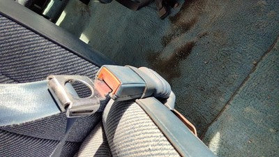 1995 Gmc Van 3500 Passenger Right Front Seat Belt Buckle Receiver Oem Blue