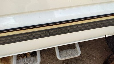 99-02 Silverado 2500 Hd Passenger Right Front Moulding From Door Trim Strip