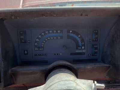 1990-1991 Chevy S10 Pickup Speedometer Cluster Instrument Gauges Panel Oem Dash
