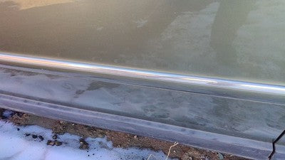 98-01 Vw Passat Driver Left Front Moulding From Door Oem Trim Strip Green