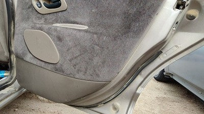 95-97 Contour Passenger Right Rear Door Trim Panel With Switches Back Ul Tan