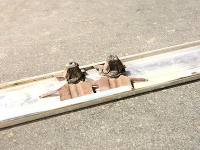 1962 Impala 4 Door Passenger Right Rear Chrome Trim Trunk Side Quarter Panel