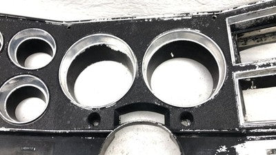 1984 Chevy K20 Trim Bezel Around Speedometer Oem Dash Surround Panel