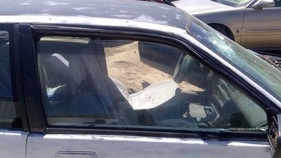 88-91 Honda Civic Crx Hatchback Passenger Right Front Side Window Door Glass Oem