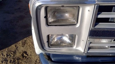 85-91 Chevy G20 Van Passenger Right Dual Pair Head Light Front Lamp With Bracket