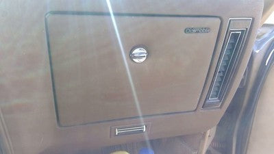 1985 Olds 88 Glove Box Assembly Complete Door With Latch Oem Tan