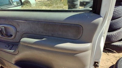95 Chevy Silverado 1500 Passenger Right Front Door Trim Panel With Switches Gray