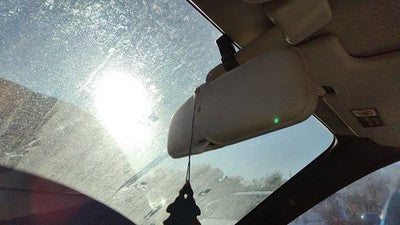 1997 Ford Aspire Inside Rear View Mirror Oem Windshield Mounted
