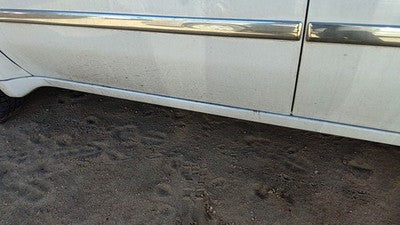 2002-2009 Gmc Envoy Driver Left Lower Rocker Panel Moulding Side Skirt White 50U