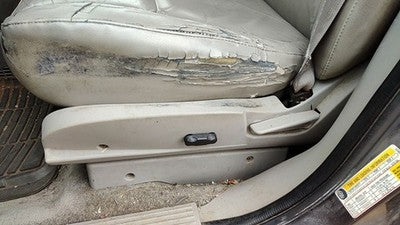 2007 Chevy Equinox Driver Left Side Power Seat Switch With Trim Panel Gray 142