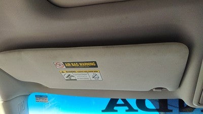 2009-2015 Honda Pilot Driver Left Sun Visor Oem Gray/Blue Gr 83280Szaa01za