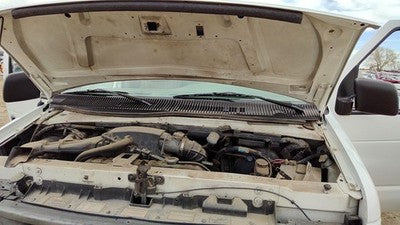 1992-1998 Ford Van E250 Pair Of Hood Hinges Right Left Set Assembly Oem White