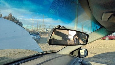2007 Ford Freestar Inside Rear View Mirror Oem Windshield Mounted