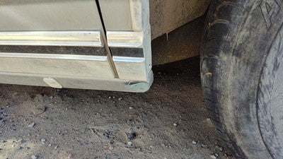 1985 Mercury Grand Marquis Driver Left Rear Moulding On Quarter Panel Oem