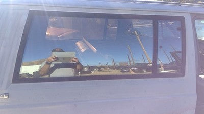 84-91 Cherokee Passenger Right Rear Quarter Glass Back Side Window 2 Door Xj