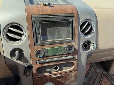 2004-2005 Ford F150 Trim Bezel Around Radio Surround Dash Panel Oem Tan Hw