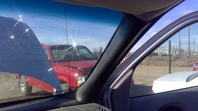 2002 Chevy Venture Passenger Right A Pillar Trim Windshield Post Panel Gray 14C