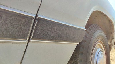 1984 Dodge D350 Passenger Right Moulding From Fender Oem Trim Strip