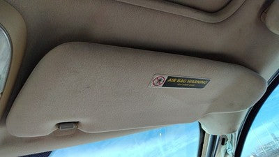 2000-2005 Mercedes Ml350 Passenger Right Sun Visor Oem Tan 16381026107F15