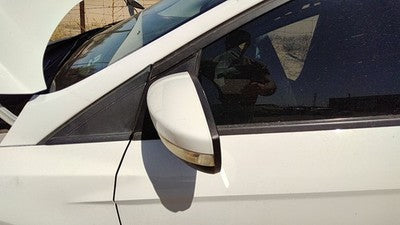 12-14 Focus Ford Focus Driver Left Power Side Mirror Door Mounted Oem White Yz