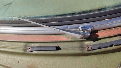 1953 Chevy Bel Air 150 Sedan Driver Left Windshield Wiper Arm Oem Blade Lever