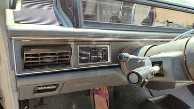 1989-1991 Olds 88 Large Dash Trim Bezel With Heater Vents Oem Gray
