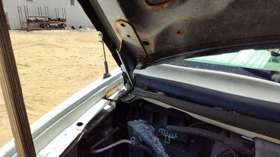 2012 Chevy Express Van Passenger Right Hood Hinge Assembly Oem White 50U