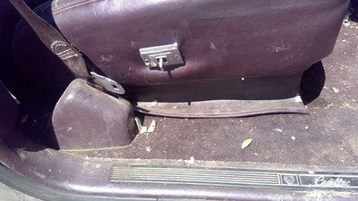 1993 Cadillac Fleetwood Passenger Right Power Seat Track With Motors Only Oem
