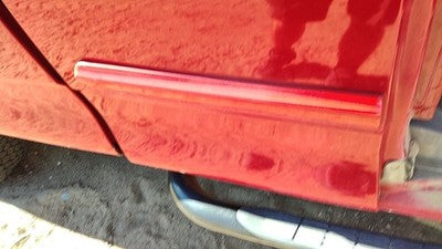 99-04 F150 Passenger Right Rear Moulding From Door Oem Back Trim Strip Red E4